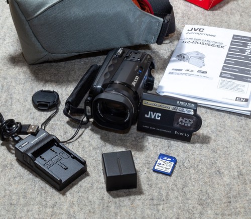 Jvc mg505ek everio 3ccd hdd - jvc, gz-mg505ek