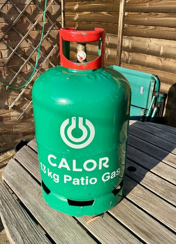 Full 13kg patio gas bottle - 13kg,