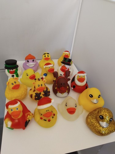 Rubber duck toy bath - rubber, time