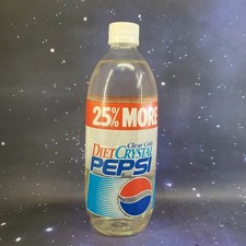 VTG Diet Crystal Clear Pepsi