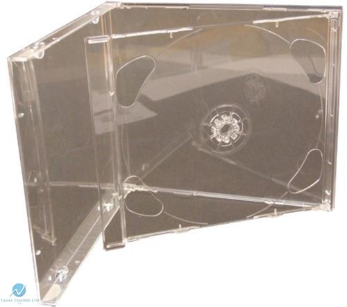 Double jewel case clear - 3,