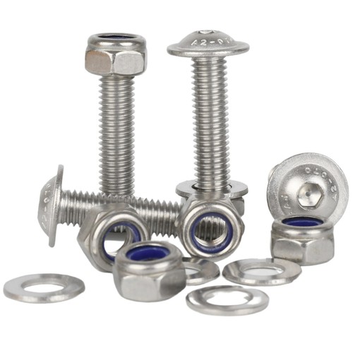 Flanged button head screws - flanged, m3