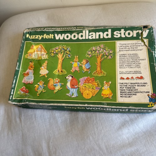 Fuzzy felt woodland story - woodland,