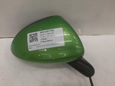 2012 VAUXHALL CORSA D 3 Door Hatchback Green O/S Drivers Right Door Wing Mirror