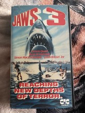 Jaws 3 Pre Cert VHS Dummy