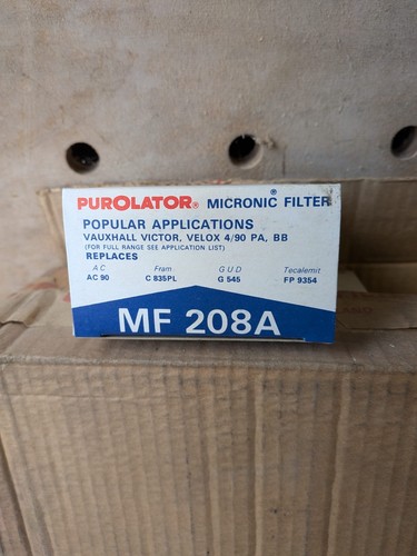 Oil filter vauxhall - oil,