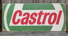 Castrol Motor Oil Sign Oblong