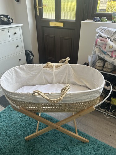 Baby moses basket with wooden - moses,