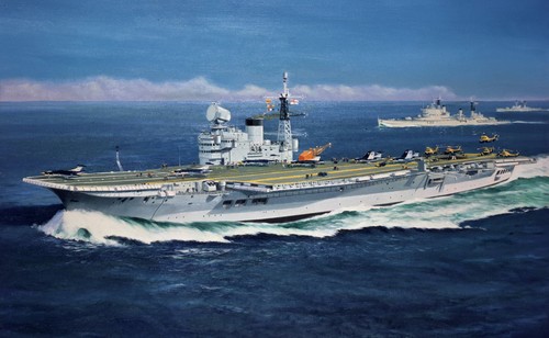 Airfix 600 scale hms - airfix,