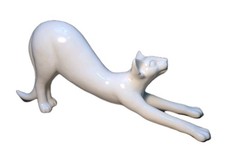 Large Vintage Porcelain Long