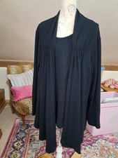 Twin Set..vest&black Cardigan.size 26_28