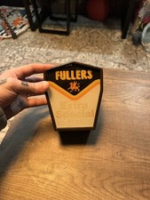 fullers brewery tap front display vintage glass & metal Extra Special Bitter