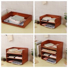 Wooden Document Rack for A4