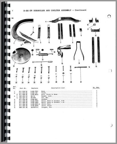 Parts manual ferguson - parts, to20