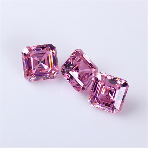 Pink asscher cut - asscher,