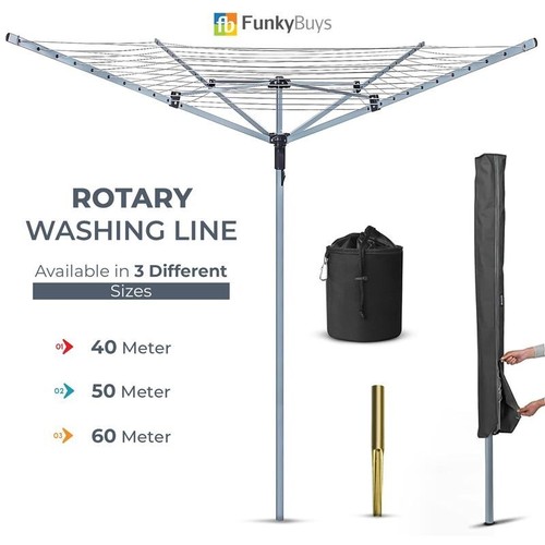 Rotary airer garden - airer, clothe