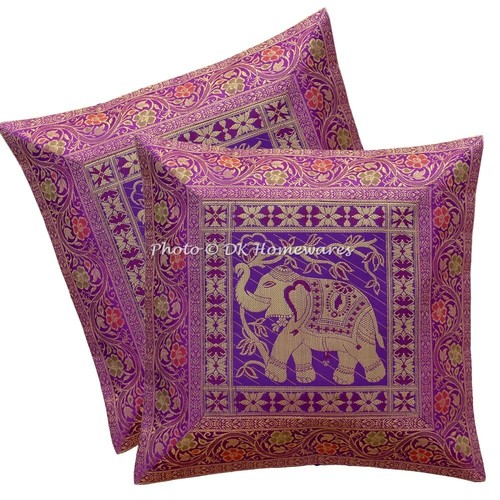 Bohemian brocade throw pillow - bohemian,