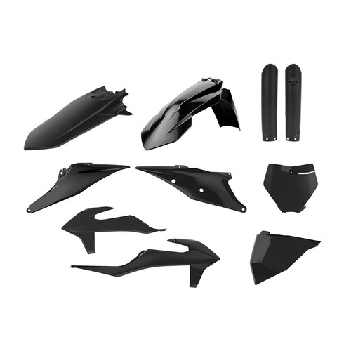 Polisport plastics kit black - polisport,