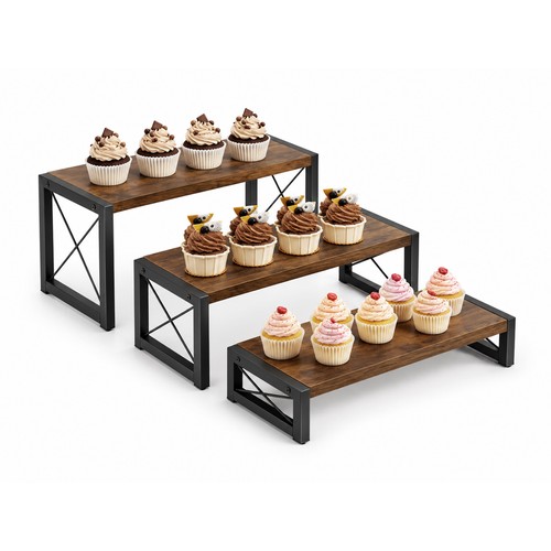 Wooden cupcake stand - wooden, of