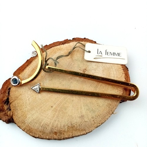 Vintage lafemme brooch 1980s - vintage,