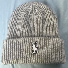 Ralph Lauren Men's Grey Beanie