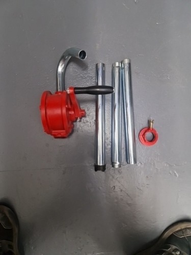 Rotary hand pump cast iron - cast,
