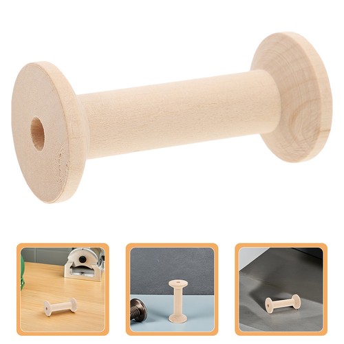 4pcs handmade wooden bobbins - handmade,