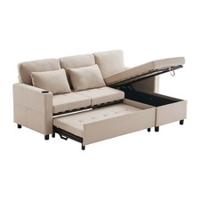 L-SHAPED CORNER SOFA, 3 SEATER