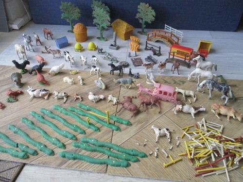 Vintage toy farm toys bridges - toys,