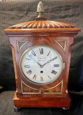 Antique fusee bracket clock J