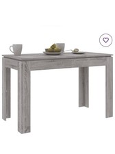 Dining Table Kitchen Table Dining Room Dinner Table Engineered Wood vidaXL