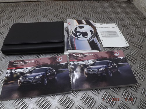 Vauxhall insignia owners user - insignia,