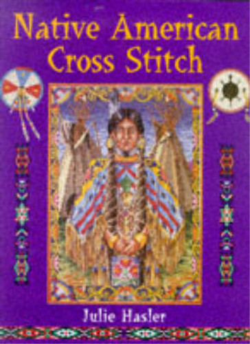 Native american cross - american, stitch