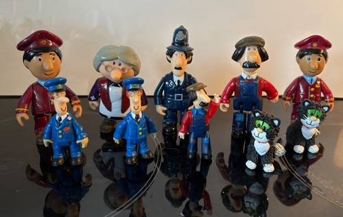 Vintage postman pat figures - pat,