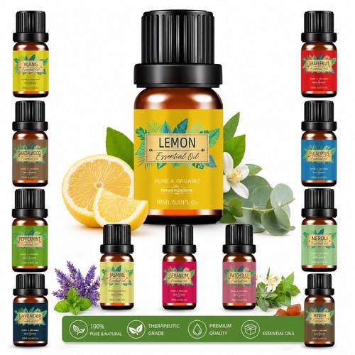 100 pure essential oils for - 100%,