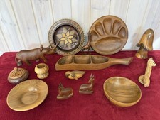 Treen Wooden Items Job Lot