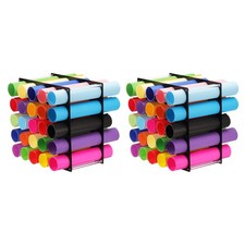 Vinyl Roll Storage Rack, 2 Set