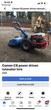 Camon C8 Rotivator Hire South Yorkshire NOT FOR SALE