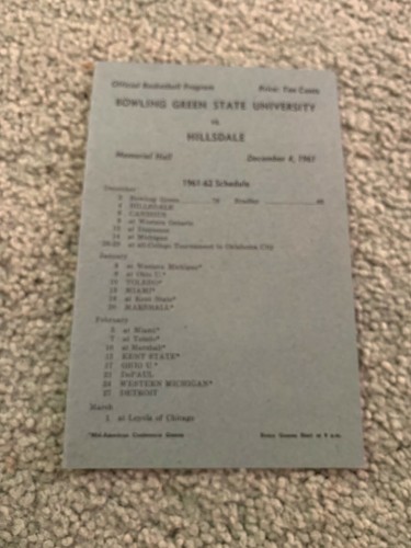 1961 bowling green state - 1961,