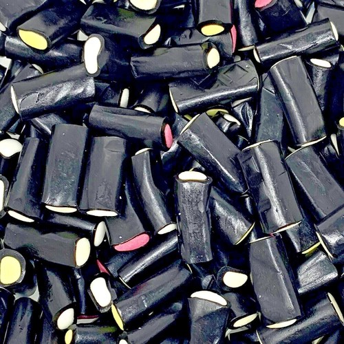Liquorice cream rock - cream, retro