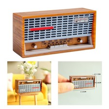 Lifelike Miniature Radio Mini