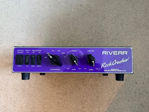 Rivera rock crusher - rivera, attenuator