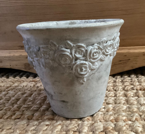 Small distressed grey - small, concrete