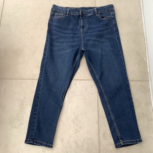 Ladies stretch denim pedal - denim,