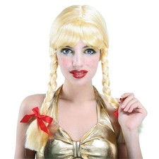 Blonde Pigtail Wig for Women