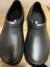 FitFlop Work+ High-Performance Professional Clogs - All Black - Ladies UK 8