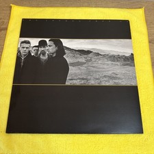 U2 Joshua Tree Vinyl LP Gatefold with Lyric Inner Sleeve