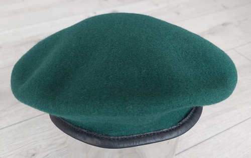 Military green beret hat - military,