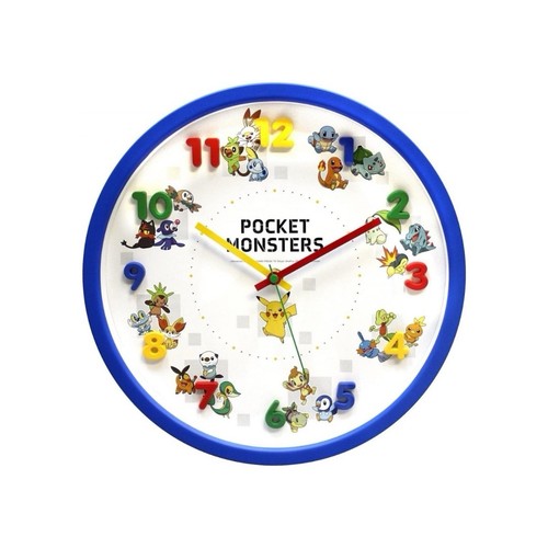 Pokémon wall clock - -,