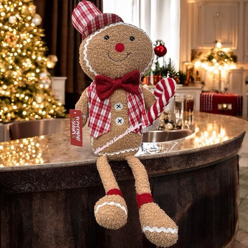 Gingerbread plush shelf sitter - plush,